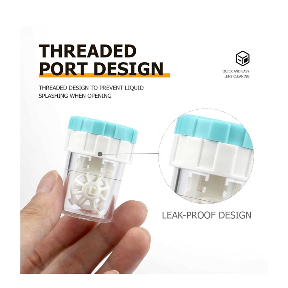 6pk - Mini Contact Lens Washer Case - Picture 11 of 13